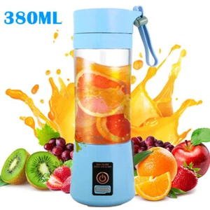 Licuadora exprimidora de 380 ml Vaso de licuadora exprimidora eléctrica USB - Picture 1 of 11