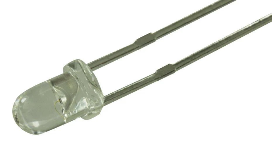 LED, Rot, 3mm, 2.2V - MCL034RHC - Bild 1 von 1