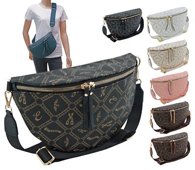 ESLEE + Damen Tasche Handtasche Cross Body Bag Citybag - Top Design! E89167