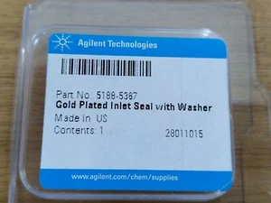 Neu Agilent 5188-5367 vergoldet Einlassdichtung mit Unterlegscheibe - Bild 1 von 2