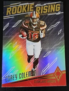 Corey Coleman 2016 Panini Phoenix #RR-CC Cleveland Browns holograma/oro - Imagen 1 de 3