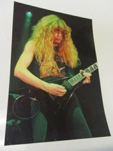  Foto original vintage de concierto de rock & roll Megadeath #1 - Imagen 1 de 1