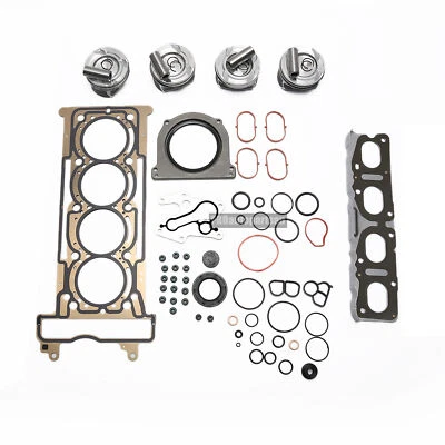 Engine Rebuild Kit Pistons Rings Gaksets Fit For Benz M274 1.6T C160 C180 E180 - Image 1 of 4