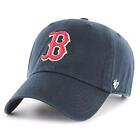 MLB Boston Red Sox Men's '47 Brand Home Clean Up Cap, Navy, One-Size (For