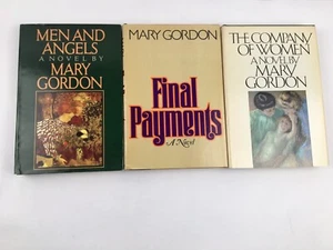 Mary Gordon Mens And Angels Company Of Women Final Payments HC Book Lot - Imagen 1 de 12