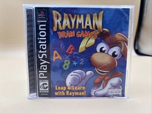 Rayman Brain Games PlayStation 1 PS1 CIB Complete Manual & Registration Works - Picture 1 of 3