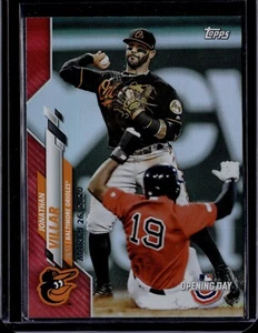 2020 Topps Opening Day JONATHAN VILLAR Red Foil #2 - Picture 1 of 2