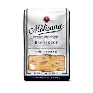 La Molisana PENNE ZITI RIGATE n°20 - Durum Wheat, Non-GMO - 16 oz (Pack of 1) - Picture 1 of 7
