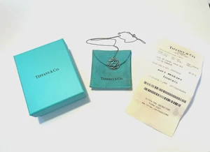 Tiffany & Co 925 Paloma Picasso 8 Point Star Pendant Necklace & Original Receipt - Picture 1 of 11
