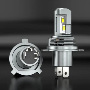 9003 / H4 LED Headlight Bulbs Kits Hi/Lo Beam Super Bright Cool White 6500K 2Pcs - Picture 1 of 13