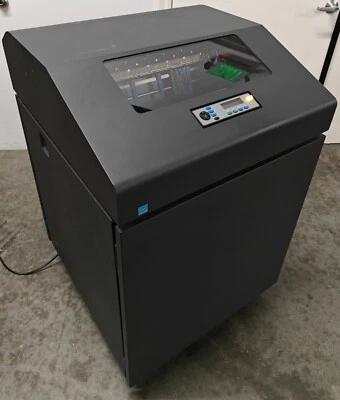 Printronix P7205 Cabinet Line Matrix Printer, 500 LPM - Ethernet, RS-232, serial - Image 1 of 4