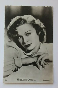 AK Foto Berühmtheit Madeleine CARROLL - Bild 1 von 2