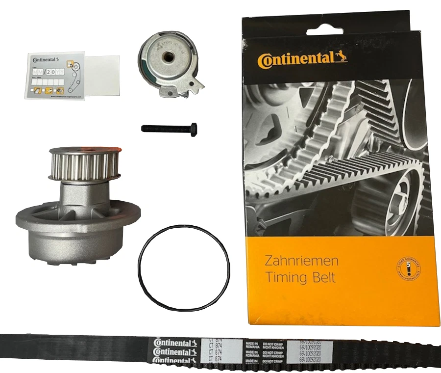 CONTI CT874 Zahnriemen + Spannrolle Wapu für Astra F G Vectra Corsa B 1.4 1.6 - Bild 1 von 1