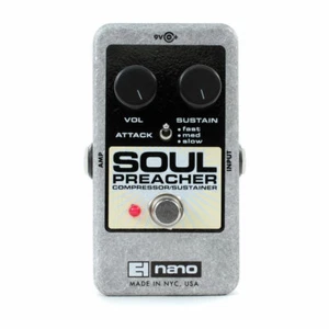 Electro-Harmonix Soul Preacher Compression/Sustainer Effects Pedal - Picture 1 of 2