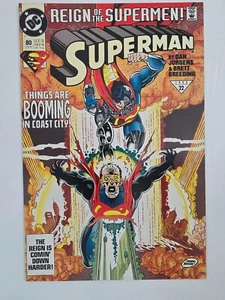 SUPERMAN #80 DC COMICS 1993 REIGN OF SUPERMEN CYBORG B - Picture 1 of 2