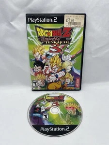 Dragon Ball Z: Budokai Tenkaichi 3 (Sony PlayStation 2, 2007) PS2 sin manual OEM - Imagen 1 de 8