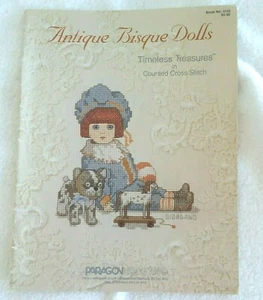 Paragon Antik Biskuit Puppen Kreuzstich Heft 1986 - Bild 1 von 6