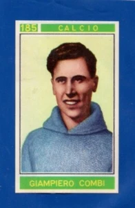 FIGURINA PANINI CAMPIONI DELLO SPORT 1967/68 GIAMPIERO COMBI N.185 CALCIO NUOVA - Imagen 1 de 2