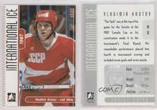 2006-07 In the Game-Used International Ice Signature Series Vladimir Krutov #95