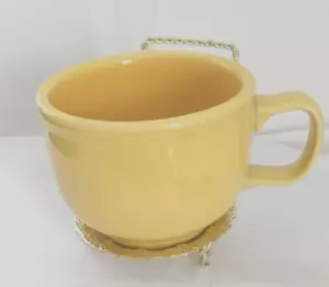 Vintage Fiesta Ware Homer Laughlin Yellow Jumbo Soup Mug Cup - Picture 1 of 2