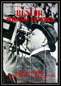 JEAN RENOIR TRIBUTE TO THE BOSS - Original French Movie Poster 47x63 in. - Picture 1 of 5