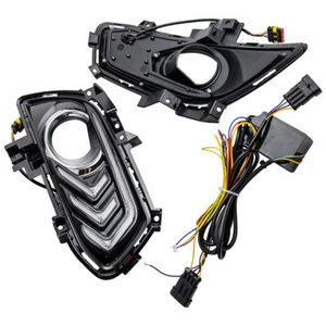 Sequential LED DRL Assembly For Ford Fusion 2013-2016 Three Colors Light Bar - Picture 1 of 12