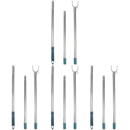 VETEMENTS Set di 4 ganci per palo per stendibiancheria per stendibiancheria