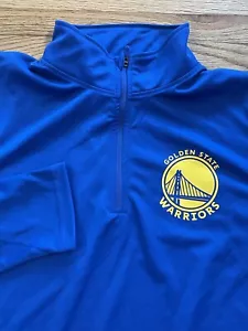 GOLDEN STATE WARRIORS Ultra Game NBA Long Sleeve blue Shirt Adult Size Small - Picture 1 of 8