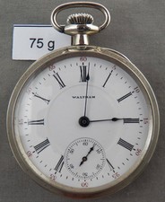 Antique Waltham Equity Pocket Watch, Horology School Upjeweled Movement, Unique!