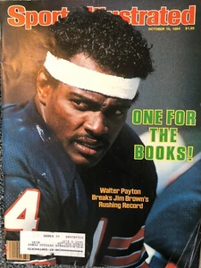 SPORTS ILLUSTRATED, OCT 1984, COVER: WALTER PAYTON - Picture 1 of 1