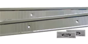Door Sill Scuff Plates 1966-69 Fairlane Torino Ranchero Comet - Picture 1 of 1