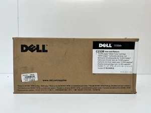 Dell 3330dn Black Toner Cartridge 593-10839 C233R - Picture 1 of 13
