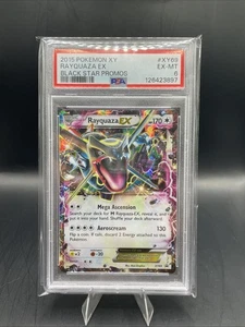 2015 POKEMON BLACK STAR PROMO RAYQUAZA #XY69 PSA 6 EX - Picture 1 of 2