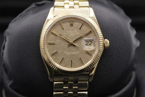 Rolex Date "14kt Solid Gold" 1503 - Picture 1 of 11