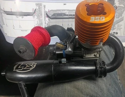 MOTOR LOSI NITRO 350 DE COLECCIÓN RARO MOTOR LOSI 350 NITRO Foto 1 de 4