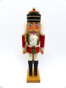 FVK Volkskunst Nussknacker Erzgebirge 35 cm - Picture 1 of 13