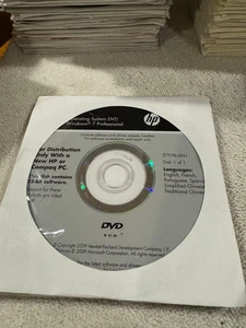HP Driver Recovery Windows 7 Professional 32bit DVD - VERY GOOD CONDITION!!! - Picture 1 of 1