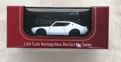 Kyosho 1 64 Nostalgic Hero Custom Nissan Skyline HT 2000gt-r Kpgc110 Usado Foto 1 de 4