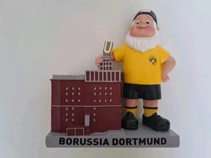 Borussia Dortmund BVB 09 Gartenzwerg U-Turm mit LED  Wahrzeichen - NEU - Bild 1 von 4
