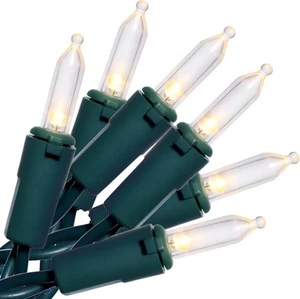 200 LED Warm White Christmas Lights, UL Certified and Commercial - Picture 1 of 6