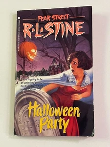 RL Stine Fear Street Halloween Party Vintage Ya book Horror Series 90s 1st Ed  - Picture 1 of 2