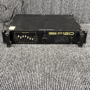 Yamaha P120 Professional Power Amplifier Black - Picture 1 of 8