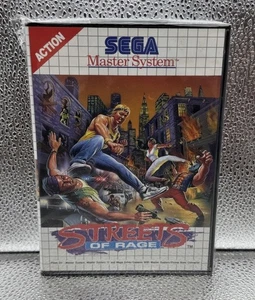 Streets Of Rage Sega Master System W/Manual 8 Bit Retro 1993 #1227 - Picture 1 of 17