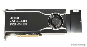 Dell AMD Radeon W7600 8GB GDDR6 PCI-e 4.0 X16 Graphics Card - Output: 4x 4R9T0 - Picture 1 of 1