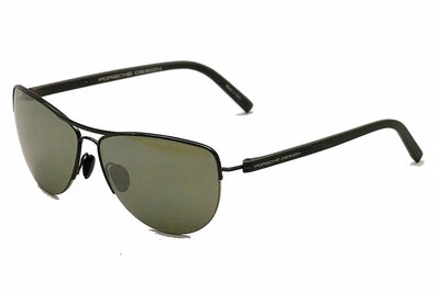 Óculos de Sol Feminino Porsche Design P'8570 P8570 D Dark Gun/Olive Fashion 61mm - Imagem 1 de 4