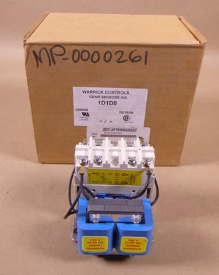 New Warrick Controls 1D1D0 Control Relay 115V 50/60HZ 300V - Image 1 of 4