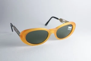 VERSACE VERSUS mod. Occhiali da sole donna E37 ovali autentici vintage Gianni rari - Foto 1 di 18