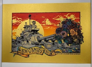 Widespread Panic Wilmington Poster GOLD Variant JT Lucchesi Dead Goose Sessanta - Picture 1 of 2