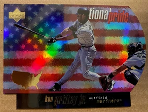 Upper Deck National Pride 1998 Ken Griffey Jr #NP39 Seattle Mariners @D1 - Imagen 1 de 2