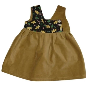 Vestido de Navidad para bebé niña - Traje de vacaciones de pan de jengibre - Talla 12M - Imagen 1 de 10